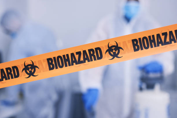 Professional Drug Lab Cleanup technician working in Riverside, NY